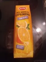Zumo de naranja sin pulpa