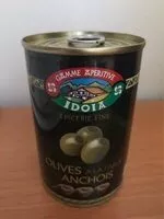 Cantidad de azúcar en Aceitunas rellenas anchoa