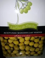 Cantidad de azúcar en Aceitunas manzanilla verdes sabor anchoa