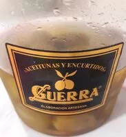 Cantidad de azúcar en Aceitunas Sabor Anchoa