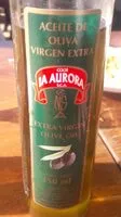 入っている砂糖の量 Aceite de oliva virgen extra