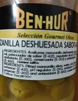Cantidad de azúcar en Aceituna manzanilla deshuesada sabor anchoa