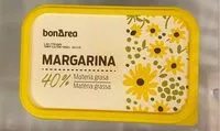 İçindeki şeker miktarı Margarina 40% materia grasa