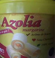 Sucre et nutriments contenus dans Azolia