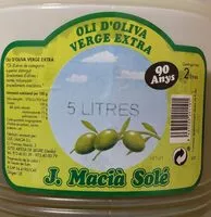 Azúcar y nutrientes en J-macia sole