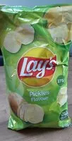 Sokerin määrä sisällä Chips pickles