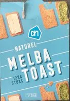 Количество сахара в melba toast