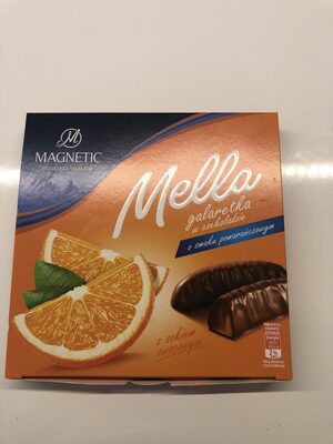 Orangengelee in schokolade