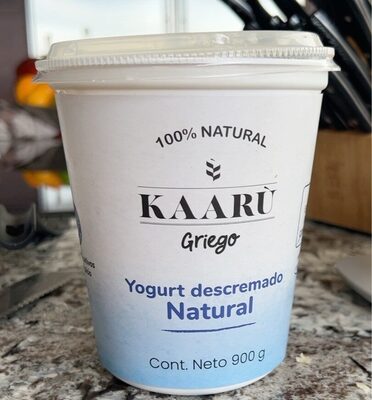 Sucre et nutriments contenus dans Kaaru