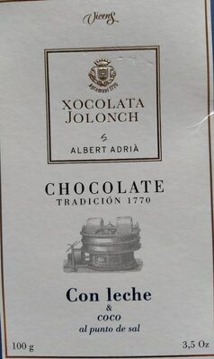 Şeker ve besinler Xolocata jolonch