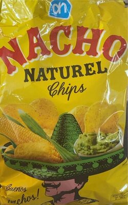 糖質や栄養素が Nacho naturel chips