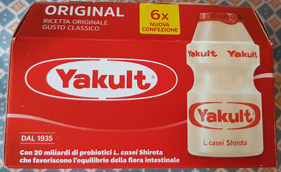 糖質や栄養素が Yakult italia