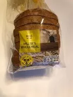 Amount of sugar in Miller’s Wholemeal