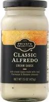 Amount of sugar in Classic alfredo cream sauce