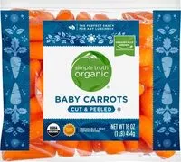 Amount of sugar in Baby carrots