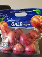 Amount of sugar in Gala apples pouch