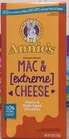 Amount of sugar in Annie's limited edition Mac & [extreme] cheese