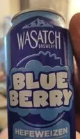 Amount of sugar in Wasatch brewery blueberry Hefeweizen