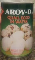 Amount of sugar in Quail Eggs In Water
