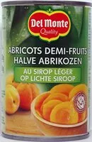 Canned apricots in syrup