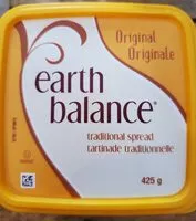Sugar and nutrients in Earth balance