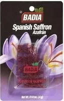 Amount of sugar in Spanish Saffron