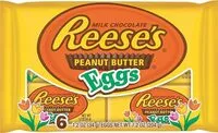 Amount of sugar in Easter peanut butter eggs