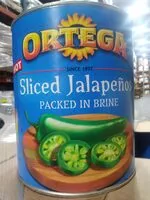Amount of sugar in Sliced Jalapenos packed in brine