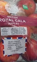 Amount of sugar in Royal Gala Apples
