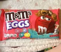 Amount of sugar in Peanut butter m&ms eggs