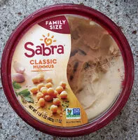 Sugar and nutrients in Sabra dipping company llc