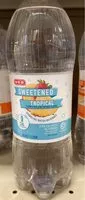 Amount of sugar in heb sweetend tropical sparkling water