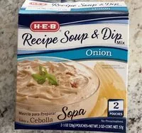 Amount of sugar in Onion soup & dip mix