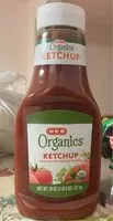 Amount of sugar in Organics Ketchup