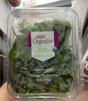 Amount of sugar in Baby spinach & baby kale