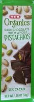 Amount of sugar in Dark chocolate with whole pistachios