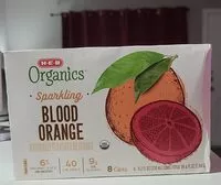 Amount of sugar in Sparkling blood orange organic drink