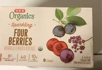 Amount of sugar in Sparkling Four Berries Beverage