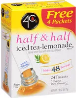 Amount of sugar in Half & half iced tea lemonade mix
