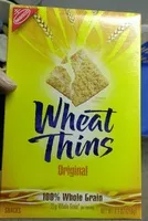 Amount of sugar in wheat thins crackers, original