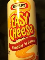 Amount of sugar in Nabisco easy cheese pasteurized cheese snack bacon 1x8.000 oz
