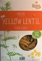 Yellow lentil pasta