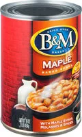 Amount of sugar in Baked Beans, Maple