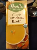 Amount of sugar in Organic free range chicken broth, chicken