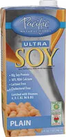 Amount of sugar in Ultra plain soy milk