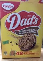 Sugar and nutrients in Dad s cookies