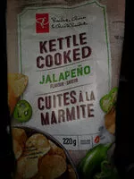 Amount of sugar in Kettle cooked jalapeno flavour potato chips