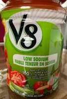 Amount of sugar in Low Sodium V8