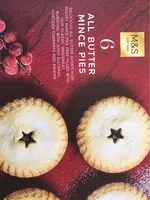 Amount of sugar in Mincepies
