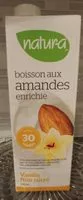 Amount of sugar in Boisson aux amandes enrichie Vanille